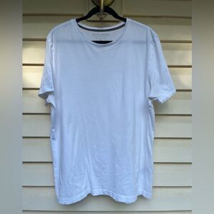 Banana Republic white crew neck short-sleeved t-shirt, XL